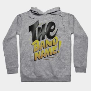 The Band Name AJR Black yellow colors Hoodie